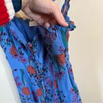 ASTR The Label Women’s Blended Blue Floral Midi Dress Small Photo 7
