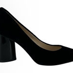 NEW Kate Spade Sybil Pumps Size 8.5 Black Velvet Heels Rhinestones Photo 0