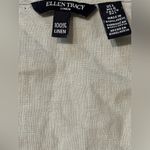 Ellen Tracy  Linen size L blouse Photo 2