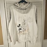  Parks White Gray Embroidered Walt Disney World Full Zip Hoodie Jacket‎ 2X Photo 1
