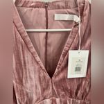 Rachel Parcell  Bridal Rose Velvet V Neck Mini Dress Sz 12. Photo 4