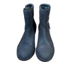 Sorel  Danica Leather Ankle Boots Black Camo Size 6.5 Photo 1