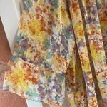 Ny Collection  Swim Cover Up Womens One Size Boho Pullover Foral Print Fairycore Photo 4