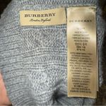 Burberry  Fur Pom Pom Wool and Cashmere Beanie Grey Pink Purple 54-59cm Photo 4