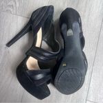 Gianni Bini  Black Strappy Platform 4.5” Heels Photo 7