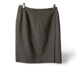 Anne Klein Vintage Wool Houndstooth Mini Skirt Photo 2