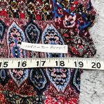 One World Bohemian Floral Flutter Sleeve Women's Top Photo 3