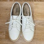 Clarks Collection by Marie Mist White Leather Espadrilles Sneakers Photo 5