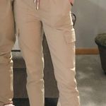 Tommy Hilfiger Tan Skinny Cargo Pants Photo 0