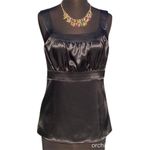 Cache Ruched Bust TRAPUNTO Stitch Cut In Sleeves Top New Poly Spandex NWT $78 Photo 1