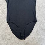 Gap Women’s Modern T-Shirt Thong Bodysuit Shortsleeve Crewneck in Black L Tall Photo 3