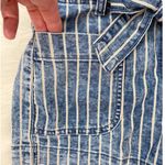 American Eagle  Stretch Highest Waist Mom Paper Bag Shorts Striped‎ 00 Photo 6