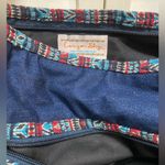 Cute Denim/Aztec Print Purse Blue Small Shoulder Bag Pockets‎ Photo 1
