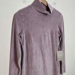 Everlane - The Velour Mini Dress Dusty Lavender Photo 3