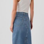 Gap Denim Midi Skirt Photo 1