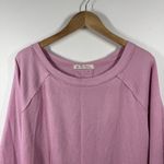 Free People We the Free Top Women Size M Snowy Thermal Shirt Pink Purple Spring Photo 3