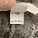 Victoria's Secret 100% Silk Lavender Mauve Lace Lingerie Medium Sexy Mobwife Photo 6