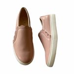 Kate Spade NEW Speed Scallop Leather Slip-On Sneakers Photo 2