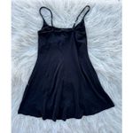 SKIMS Smooth Lounge Skimpy Strap Scoop Neck Mini Dress Obsidian Size Small Photo 6