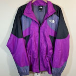 The North Face  Women’s Purple Windbreaker Jacket Medium Photo 0
