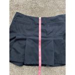 H&M Black Pleated Mini Skirt Women’s Size 8 – 100% Cotton Photo 6