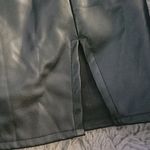 SheIn  Black A-Line Mini Skirt with Slit Photo 5