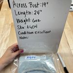 margaret o'leary  Blue Gray Striped Sweater Long Sleeve Size XS Photo 7