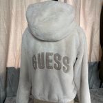Guess theoline hooded faux fur coat! Size XS Photo 10