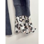 Loft Sweater Boatneck Gray Size Medium Office Long Sleeve Shirt Photo 5