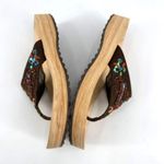 Skechers Skecher Cali Womens Beaded Slip On Flat Flip Flop Thong Sandals Brown Size 7 Photo 3