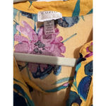 cupio Women's Floral Dress S/P Yellow Photo 2