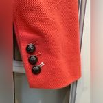 Gap Vintage  Y2K The Academy Blazer Single Breasted Jacket Fire Coral Size 6 S Photo 6