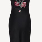 Realisation Par Electra Halter Silk Slip Dress Embroidered Pandora Small NWT Photo 1