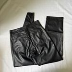 Old Navy  faux leather OG Loose pant size 4 Photo 3