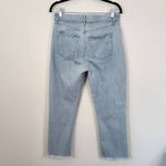  High Waist Straight Cropped Jeans Size 6 LOFT Jeans Distressed jeans Photo 3
