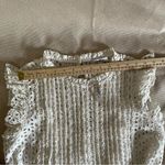 Madewell NWT  White Floral Eyelet Pintuck Sleeve Mini Dress M Boho Cottagecore Photo 4