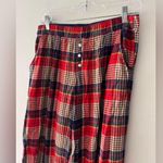 Aerie Red Plaid Flannel Lounge Pajama Pants Photo 2