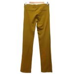 Betabrand  Straight-Leg Classic Dress Pant Yoga Pant Toffee Polka Dot Size Medium Photo 2