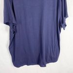 Plus Sz 4X Tee Top Blue‎ I Love Jesus But I Cuss a Little Christian Southern 605 Blue Photo 4