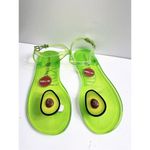 Katy Perry Sandals Womens Size 7 Green Avocado Ankle Strap Jelly Shoes Brand NEW Photo 1