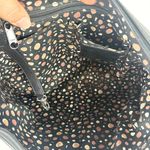 Brighton Barbados Ziptop Hobo Bag Pebbled Leather Black Braided Strap Photo 10