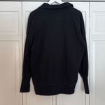 Abercrombie & Fitch  Soft A&F black quarter zip oversized sweater M Photo 8