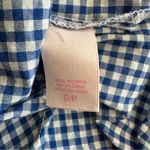 Victoria's Secret Victoria’s Secret Blue Gingham Button-down Shirt Dress Sleepwear Size S Photo 9