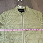 Lafayette 148 New York green puffer zip up jacket modern minimalist Photo 5