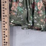 Democracy  Floral Boho Blouse Green Small‎ Photo 9