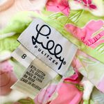 Lilly Pulitzer Toast of the Town Pink Green Elephant Preppy Coastal Capri Pants Photo 2