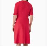 Kate Spade  New York Sweater Dress Rose Pink Cotton Silk Blend Size S Photo 9