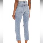 AGOLDE  Riley High Rise Straight Crop in Endeavor Blue Size 26‎ Photo 2