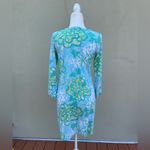 Lilly Pulitzer Palmetto Mini Dress Wave Rider Lagoon Green, Size Small Photo 2