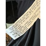 ZARA  Double Breasted Wool Blend Oversized Classic Long Coat Black Size L Blogger Photo 2